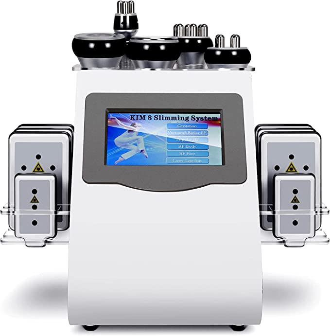 Cavitation Machine, 6 in 1 Body Sculpting Machine Body Machine Multifunction Skin Care Beauty Machine for Beauty Salon,Spa,Home Use